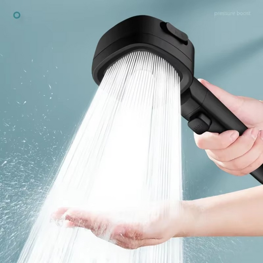 High Pressure 3-Mode Water Saving Shower Head