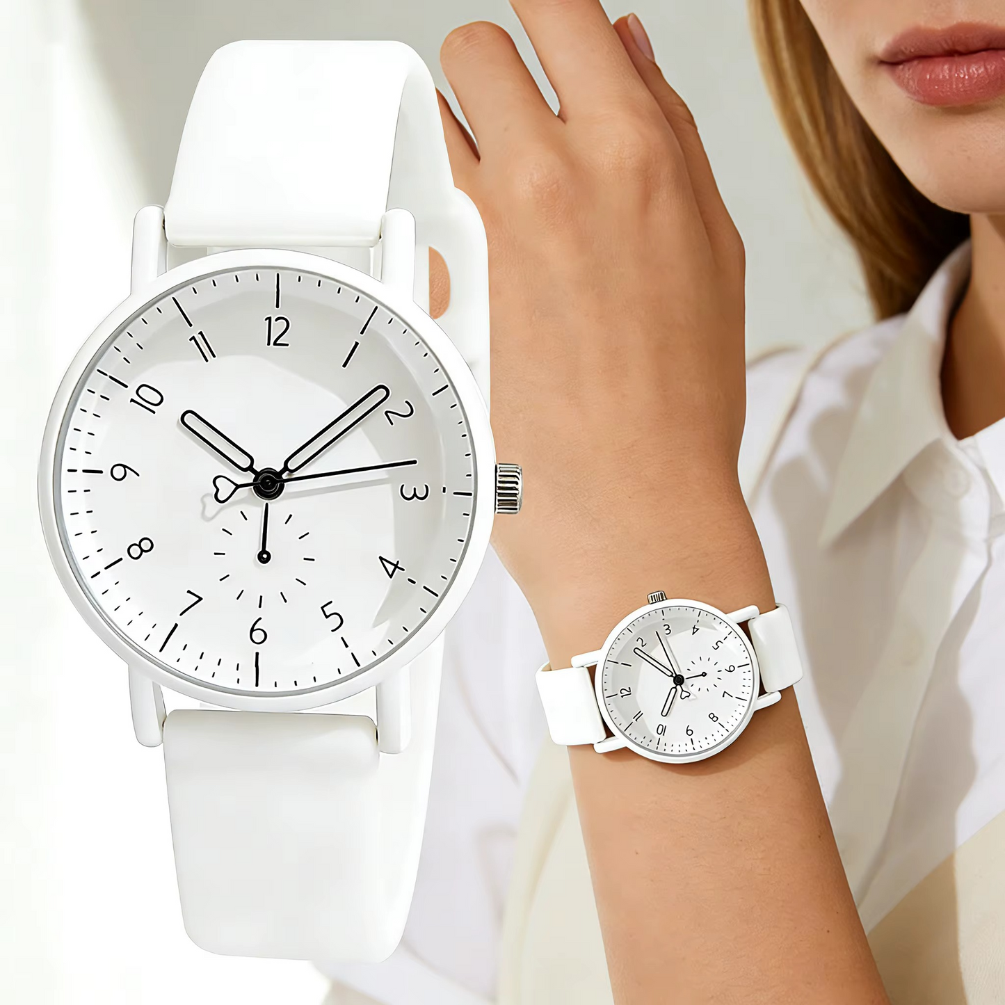 Women’s Casual Silicone Quartz Fashion Watch