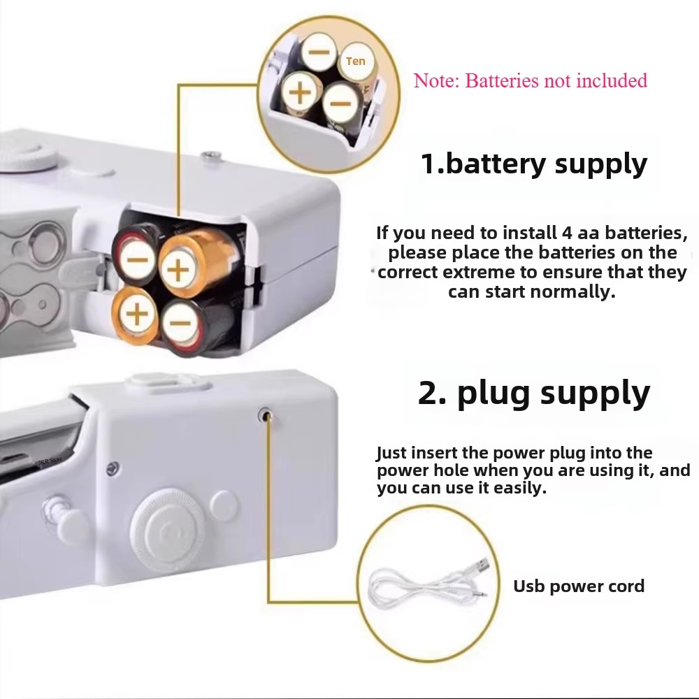 Mini Handheld Electric Sewing Machine