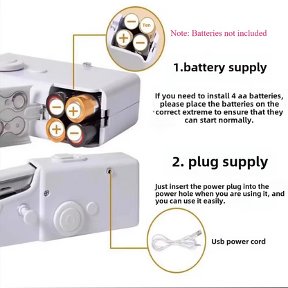 Mini Handheld Electric Sewing Machine