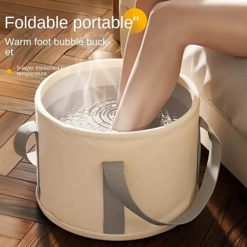 Foldable Foot Spa Soak Tub with Heat Massage