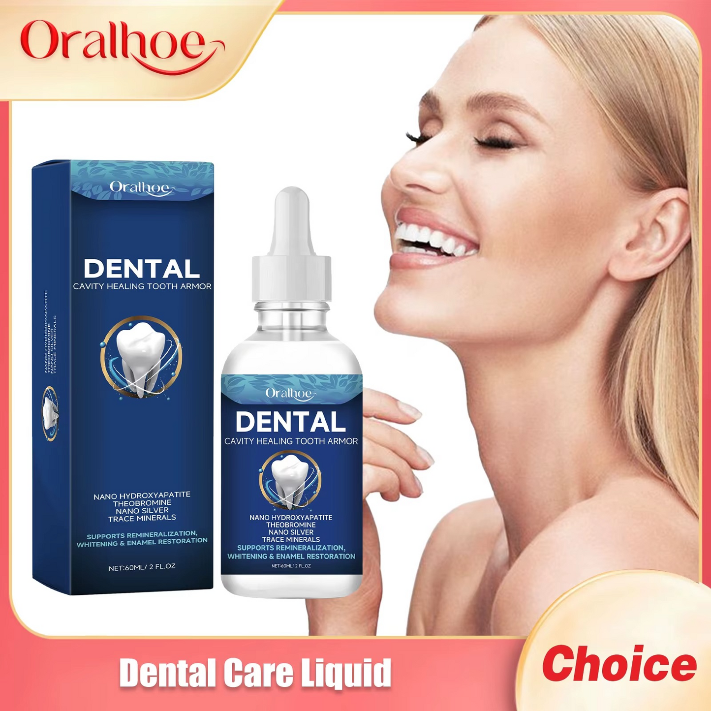 Oralhoe Teeth Brightening & Fresh Breath Serum 60ml