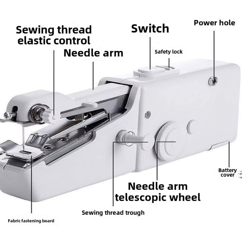 Mini Handheld Electric Sewing Machine