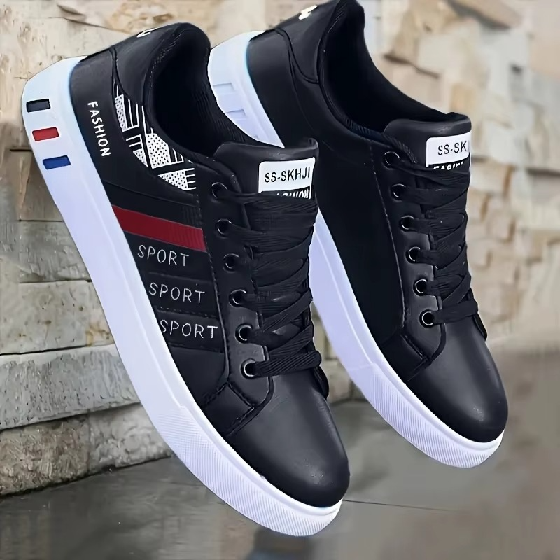 Men’s Breathable Low-Top Casual Skate Sneakers